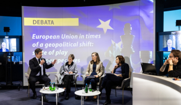 Debata eu in times of a geopolitical shift state of play and perspectives w centrum Europa Experience